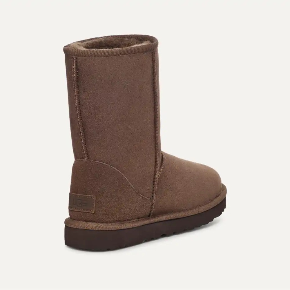 UGG Classic Short II; Ugg Ankle Boots; Ugg Boots; Dark Brown